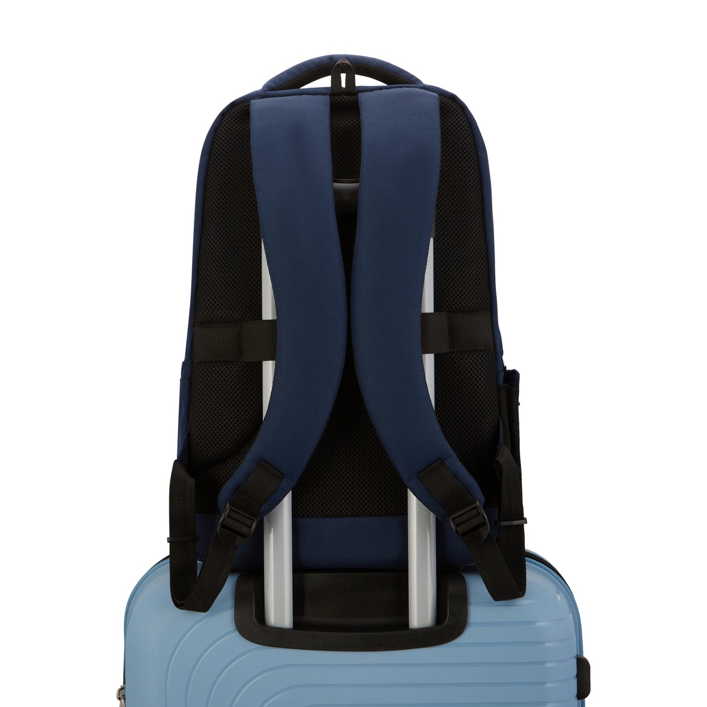 Eco Plus Backpack – Water-Resistant Laptop Bag Navy Blue