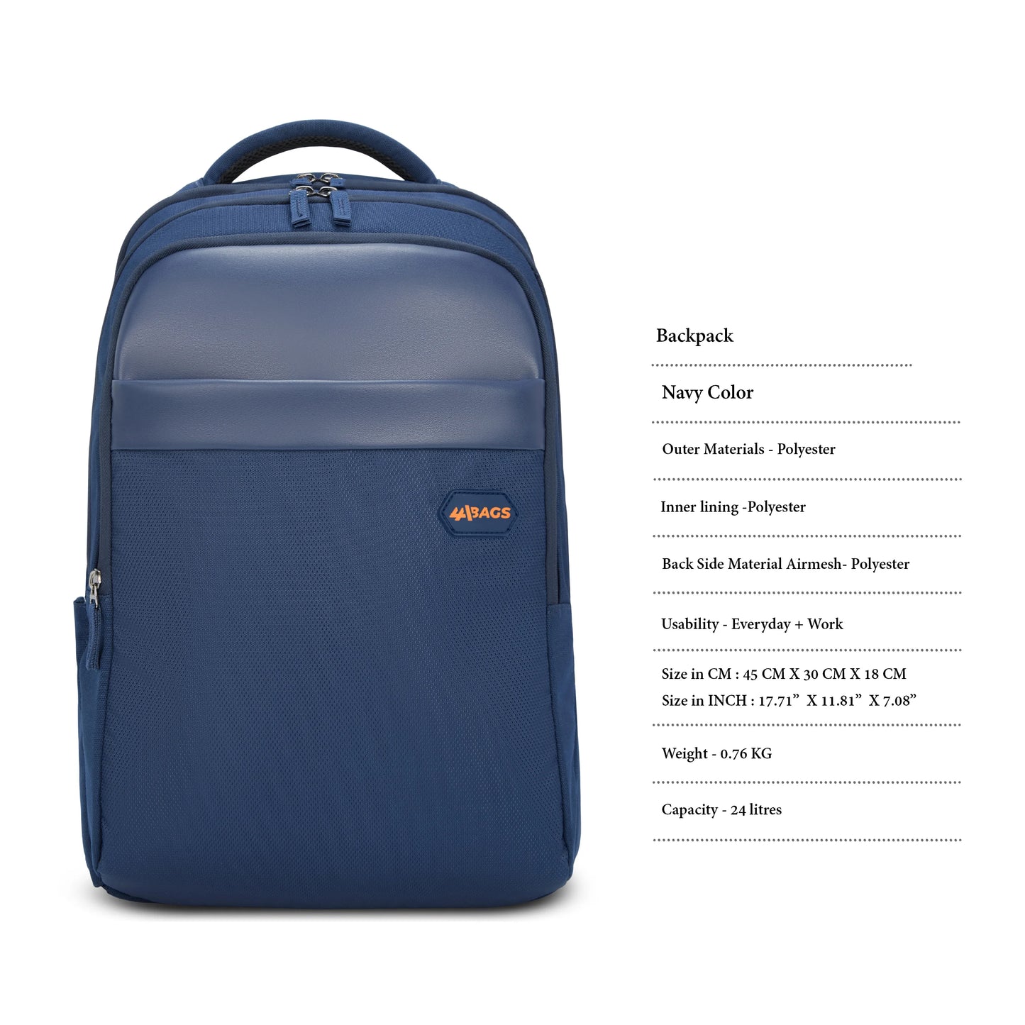 Eco Laptop Backpack – Water-Resistant Travel Bag