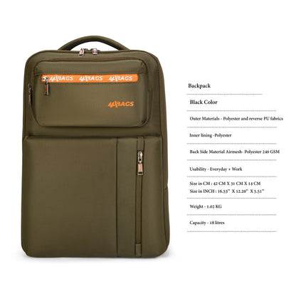 Combat Plus Laptop Backpack – Travel & Office Bag