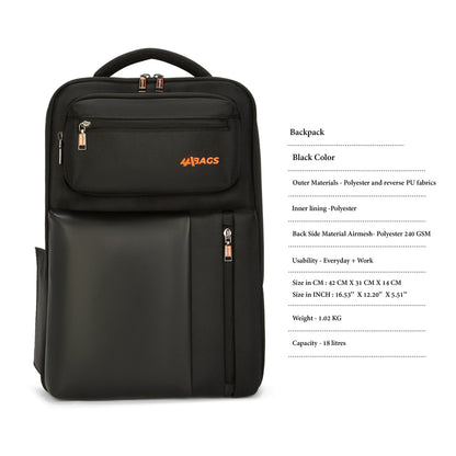 Combat Plus Laptop Backpack – Travel & Office Bag