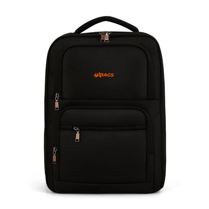 Rise Backpack – Water-Resistant Laptop Bag Black Navy