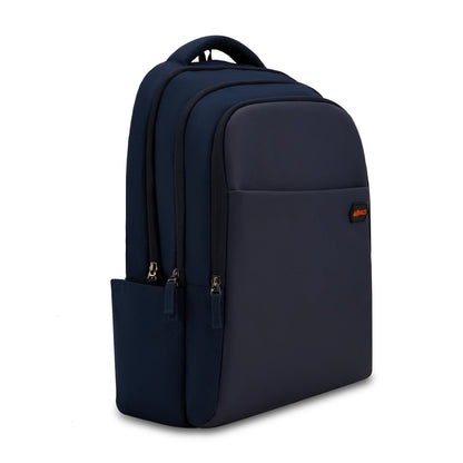Eco Plus Backpack – Water-Resistant Laptop Bag Navy Blue