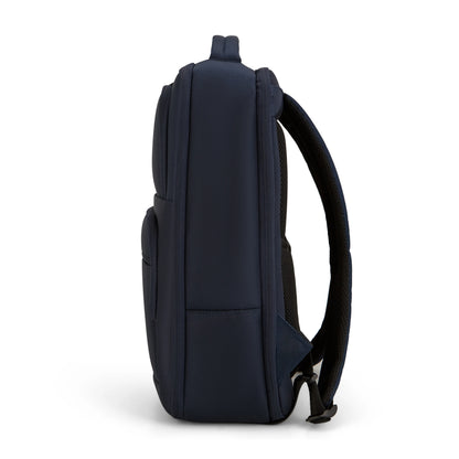 Rise Backpack – Water-Resistant Laptop Bag Black Navy