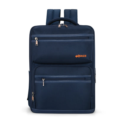 Aspire Laptop Backpack – Water-Resistant Travel Bag Blue