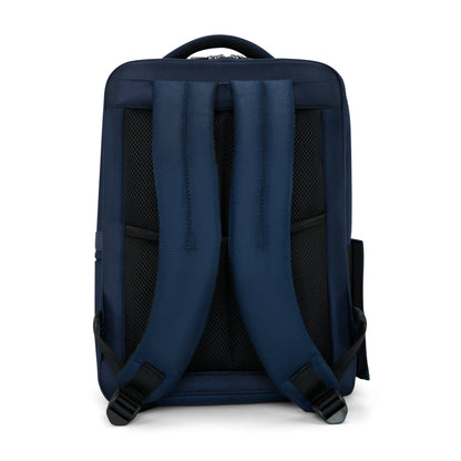 Aspire Laptop Backpack – Water-Resistant Travel Bag Blue