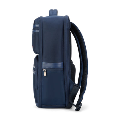 Aspire Laptop Backpack – Water-Resistant Travel Bag Blue